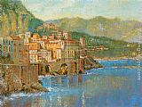 Michael Longo Famous Paintings - Portofino II